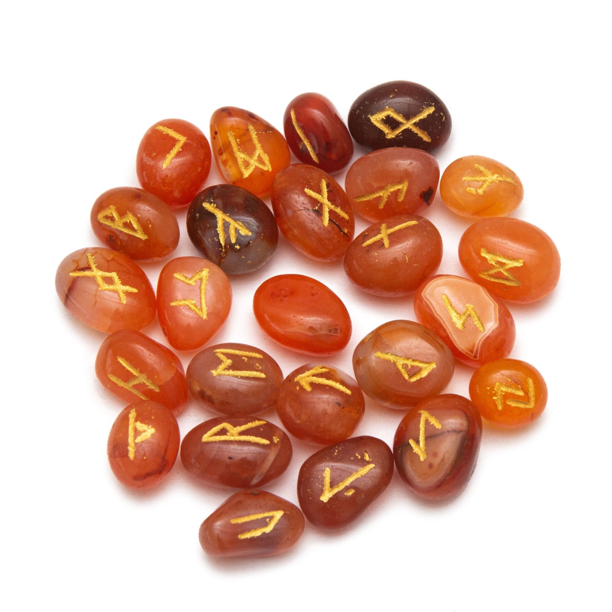 Carnelian - Boxes Runes Set Carnelian - Boxes Runes Set